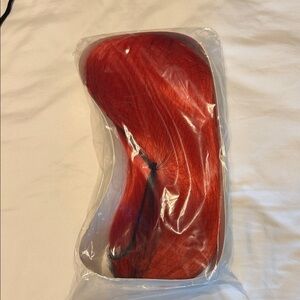 Elegant Red Fascinator